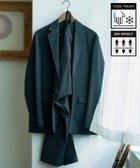 【アダムエロペ /ADAM ET ROPE' / MEN】の【RIRANCHA】セットアップ / テーラードジャケット スラックス / 接触冷感 / 速乾 人気、トレンドファッション・服の通販 founy(ファニー) ファッション Fashion メンズファッション MEN セットアップ Setup/Men 洗える Washable 軽量 Lightweight ジャケット Jacket スマート Smart スラックス Slacks セットアップ Set Up テーラード Tailored モダン Modern リラックス Relax ワーク Work お家時間・ステイホーム Home Time/Stay Home 夏 Summer 旅行 Travel ビジネス 仕事 通勤 Business thumbnail ダークグリーン(31)|ID: prp329100004461532 ipo3291000000031958232