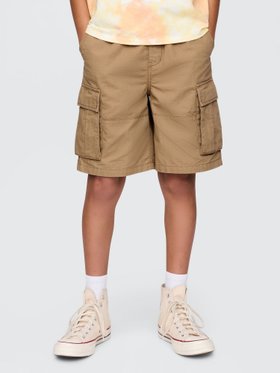 【ギャップ/GAP / KIDS】の7.5インチ リップストップ イージーカーゴショートパンツ (キッズ) 人気、トレンドファッション・服の通販 founy(ファニー) ファッション Fashion キッズファッション KIDS ボトムス Bottoms/Kids ドローコード Draw Cord フィット Fit ポケット Pocket リップ Lip |ID:prp329100004465340