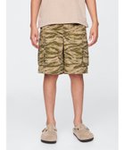 【ギャップ/GAP / KIDS】の7.5インチ リップストップ イージーカーゴショートパンツ (キッズ) 人気、トレンドファッション・服の通販 founy(ファニー) ファッション Fashion キッズファッション KIDS ボトムス Bottoms/Kids ドローコード Draw Cord フィット Fit ポケット Pocket リップ Lip thumbnail GREEN_CAMO|ID: prp329100004465340 ipo3291000000031894681