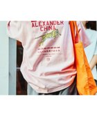 【フリークスストア/FREAK'S STORE】のLUCKY ALEXANDER CHINA×FREAK S STORE 別注 ビッグシルエット バックプリント クルーネックTシャツ 【限定展開】 25SS 人気、トレンドファッション・服の通販 founy(ファニー) ファッション Fashion レディースファッション Fashion for Women トップス・カットソー Cut & Sew Tops シャツ・ブラウス・オフィスカジュアル Elegant Blouses & Button-Ups ロングTシャツ・Tシャツ Longline T-Shirts & Tees バッグ Bags 2025年 2025 2025春夏・S/S Spring/Summer 2025 SS25 おすすめ Recommended / Our Picks カーゴパンツ Cargo Pants, Utility Pants グラフィック Graphic, Graphic Design コラボ Collaboration, Collab シンプル Simple, Minimal デニム Denim, Jeans Material トレンド Trend, Trending Now ビッグ Big, Oversized プリント Print, Printed Pattern ボトム Bottoms, Lower Wear ワンポイント One Point, Statement Accent 別注 Limited Edition, Custom Order 夏 Summer 定番 Standard, Basic Item S/S・春夏 SS, Spring/Summer, Warm Season thumbnail ピンク|ID: prp329100004466086 ipo3291000000033200693