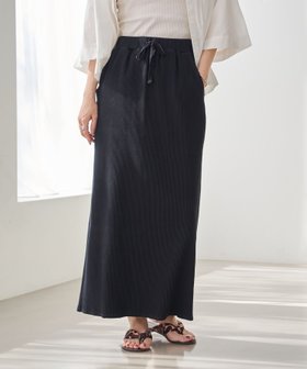 【コーエン/COEN】のピグメント リブ イージーナロースカート 人気、トレンドファッション・服の通販 founy(ファニー) ファッション Fashion レディースファッション WOMEN スカート Skirt ジャケット Jacket スウェット Sweat ドローストリング Drawstring ポケット Pocket ワイド Wide 楽ちん Easy |ID:prp329100004466112