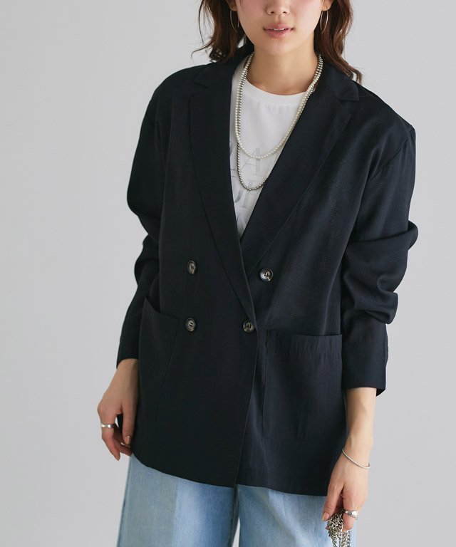 【ピエロ/Pierrot】のシアーテーラードジャケット インテリア・キッズ・メンズ・レディースファッション・服の通販 founy(ファニー) https://founy.com/ ファッション Fashion レディースファッション WOMEN アウター Coat Outerwear ジャケット Jackets テーラードジャケット Tailored Jackets インナー Inner カットソー Cut And Sew シアー Sheer トレンド Trend |ID: prp329100004466189 ipo3291000000031992761
