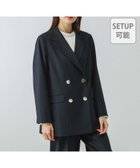 【グローバルワーク/GLOBAL WORK】のウツクシルエットダブルジャケット/133614 ネイビー88|ID: prp329100004466199 ipo3291000000031948963