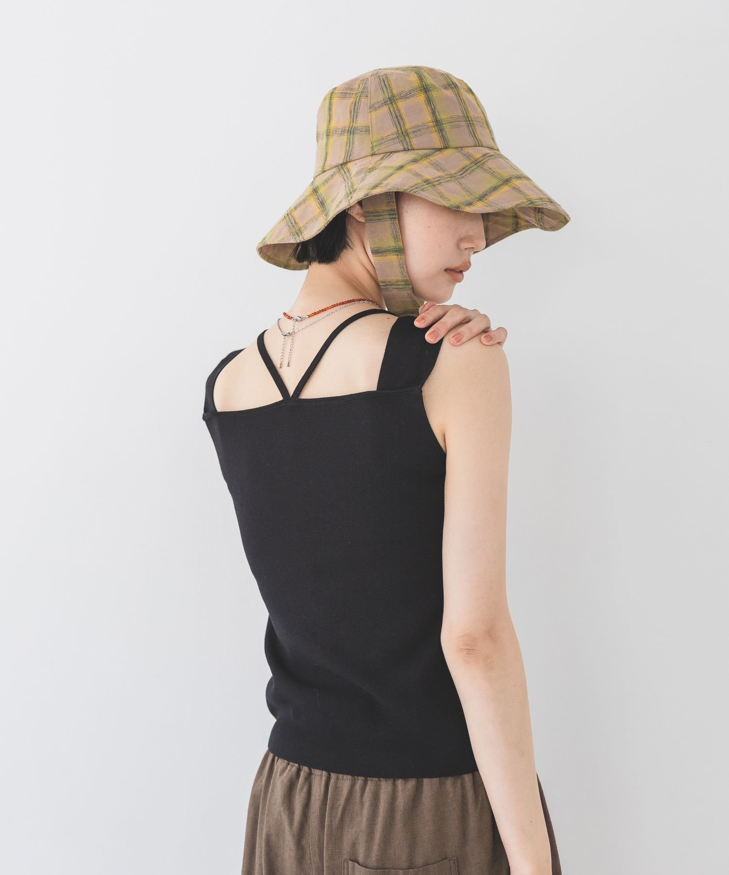 【ジーナシス/JEANASiS】の2WAYネックソウバリタンク インテリア・キッズ・メンズ・レディースファッション・服の通販 founy(ファニー) 　ファッション　Fashion　レディースファッション　Fashion for Women　おすすめ　Recommended / Our Picks　インナー　Innerwear　カーディガン　Cardigan, Knitwear　ジャケット　Jacket, Outerwear　羽織　Haori, Light Jacket　ブラック|ID: prp329100004466404 ipo3291000000032691627