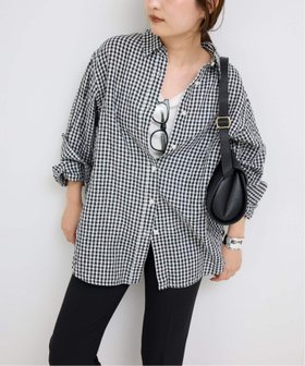 【スローブ イエナ/SLOBE IENA】のリネンコットンレギュラーシャツ 人気、トレンドファッション・服の通販 founy(ファニー) ファッション Fashion レディースファッション WOMEN トップス・カットソー Tops/Tshirt シャツ/ブラウス Shirts/Blouses 2025年 2025 2025春夏・S/S Ss,Spring/Summer,2025 ギンガム Gingham シンプル Simple タンク Tank トレンド Trend バランス Balance ベーシック Basic リネン Linen 羽織 Haori |ID:prp329100004466466