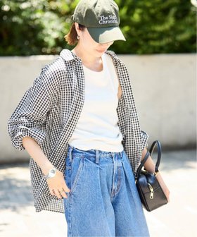 【スローブ イエナ/SLOBE IENA】のリネンコットンレギュラーシャツ 人気、トレンドファッション・服の通販 founy(ファニー) ファッション Fashion レディースファッション Ladies' Fashion Online トップス・カットソー Tops/Tshirt シャツ/ブラウス Shirts/Blouses 2025年 2025 2025春夏・S/S Ss,Spring/Summer,2025 ギンガム Gingham シンプル Simple タンク Tank トレンド Trend バランス Balance ベーシック Basic リネン Linen 羽織 Haori |ID:prp329100004466466