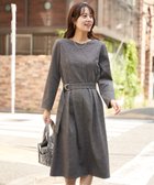 【イッカ/ikka】のカットジャガードワンピース ブラック|ID: prp329100004466846 ipo3291000000035238143