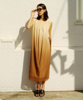 【ロペ/ROPE'】のブライトネスヤーンギャザーワンピース/洗える 人気、トレンドファッション・服の通販 founy(ファニー) ファッション Fashion レディースファッション WOMEN ワンピース Dress おすすめ Recommend イエロー Yellow エレガント 上品 Elegant ギャザー Gather ジャージー Jersey フィット Fit フェミニン Feminine リボン Ribbon 洗える Washable |ID:prp329100004467051