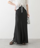 【センスオブプレイス/SENSE OF PLACE by URBAN RESEARCH】の『一部WEB限定カラー』ナローサテンスカート 人気、トレンドファッション・服の通販 founy(ファニー) ファッション Fashion レディースファッション WOMEN スカート Skirt 2025年 2025 2025春夏・S/S Ss,Spring/Summer,2025 おすすめ Recommend ビジネス 仕事 通勤 Business 夏 Summer S/S・春夏 Ss・Spring/Summer thumbnail BLACK|ID: prp329100004467675 ipo3291000000031564397