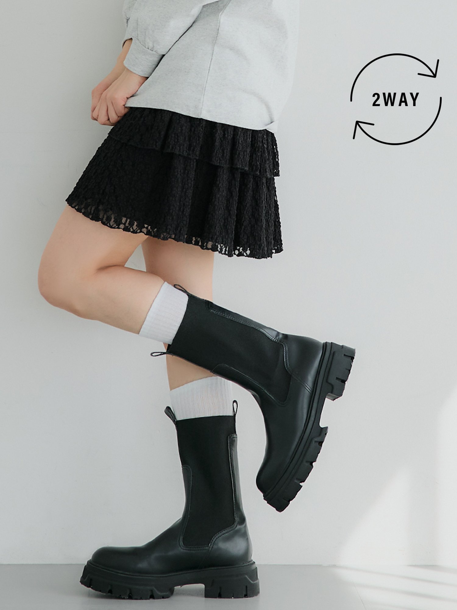 【コカ/COCA】のフラワーカットレース2wayスカート インテリア・キッズ・メンズ・レディースファッション・服の通販 founy(ファニー) 　ファッション　Fashion　レディースファッション　WOMEN　スカート　Skirt　Black|ID: prp329100004467802 ipo3291000000031956009