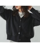 【グローバルワーク/GLOBAL WORK】のチュールドッキングカーディガン長袖/253308 ブラック09|ID: prp329100004467814 ipo3291000000031996073