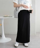 【ディスコート/Discoat】の【3~5サイズ展開/リピーター多数◎】リブカットナロースカート《WEB限定》 ブラック|ID: prp329100004467845 ipo3291000000032202386
