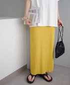 【ディスコート/Discoat】の【3~5サイズ展開/リピーター多数◎】リブカットナロースカート《WEB限定》 イエロー|ID: prp329100004467845 ipo3291000000032202393
