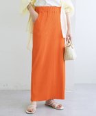 【ディスコート/Discoat】の【3~5サイズ展開/リピーター多数◎】リブカットナロースカート《WEB限定》 オレンジその他2|ID: prp329100004467845 ipo3291000000032202398
