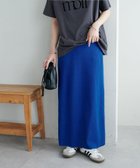 【ディスコート/Discoat】の【3~5サイズ展開/リピーター多数◎】リブカットナロースカート《WEB限定》 ブルー|ID: prp329100004467845 ipo3291000000032202403
