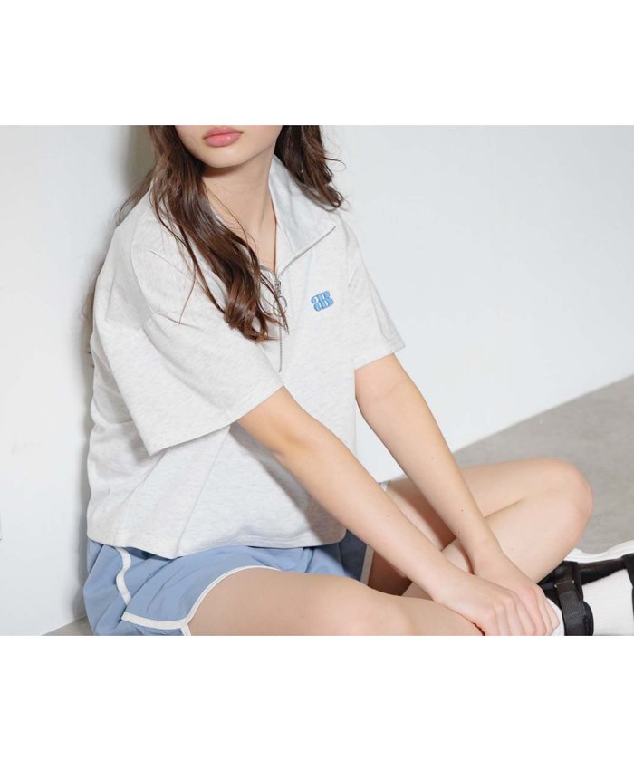 【グローバルワーク/GLOBAL WORK / KIDS】のヘビロッTEEハーフZIP半袖/キッズ/324962 インテリア・キッズ・メンズ・レディースファッション・服の通販 founy(ファニー) https://founy.com/ ファッション Fashion キッズファッション Fashion for Kids おすすめ Recommended / Our Picks カーゴパンツ Cargo Pants, Utility Pants ショーツ Shorts, Short Pants デニム Denim, Jeans Material トレンド Trend, Trending Now ハーフ Half, Half-Length ボトム Bottoms, Lower Wear 半袖 Short Sleeve, Half Sleeve 吸水 Absorbent, Quick-Dry 夏 Summer |ID: prp329100004467921 ipo3291000000032986062