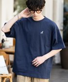 【ロッキーモンロー/Rocky Monroe】のKANGOL 別注コラボ ワンポイント刺繍半袖Tシャツ 人気、トレンドファッション・服の通販 founy(ファニー) ファッション Fashion レディースファッション WOMEN トップス・カットソー Tops/Tshirt シャツ/ブラウス Shirts/Blouses ロング / Tシャツ T-Shirts アウトドア Outdoor コラボ Collaboration スラックス Slacks デニム Denim トレンド Trend 人気 Popularity パターン Pattern ベーシック Basic 別注 Special Order 半袖 Short Sleeve メンズ Mens 無地 Plain Color リラックス Relax ロング Long ワイド Wide ワンポイント One Point おすすめ Recommend エレガント 上品 Elegant thumbnail ネイビー|ID: prp329100004468068 ipo3291000000031998255
