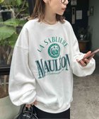 【ディスコート/Discoat】の【WEB限定】MAULEONカレッジロゴスウェット オフホワイト|ID: prp329100004468483 ipo3291000000031997529