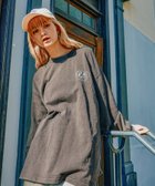 【ニコアンド/niko and】のMODE NORM CORE ミニ裏毛グラフィックロングTシャツ スモーク|ID: prp329100004468519 ipo3291000000031723998
