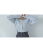 【ナチュラル ビューティー ベーシック/NATURAL BEAUTY BASIC】のラメツイードアンサンブル ブルー|ID: prp329100004468534 ipo3291000000031996422