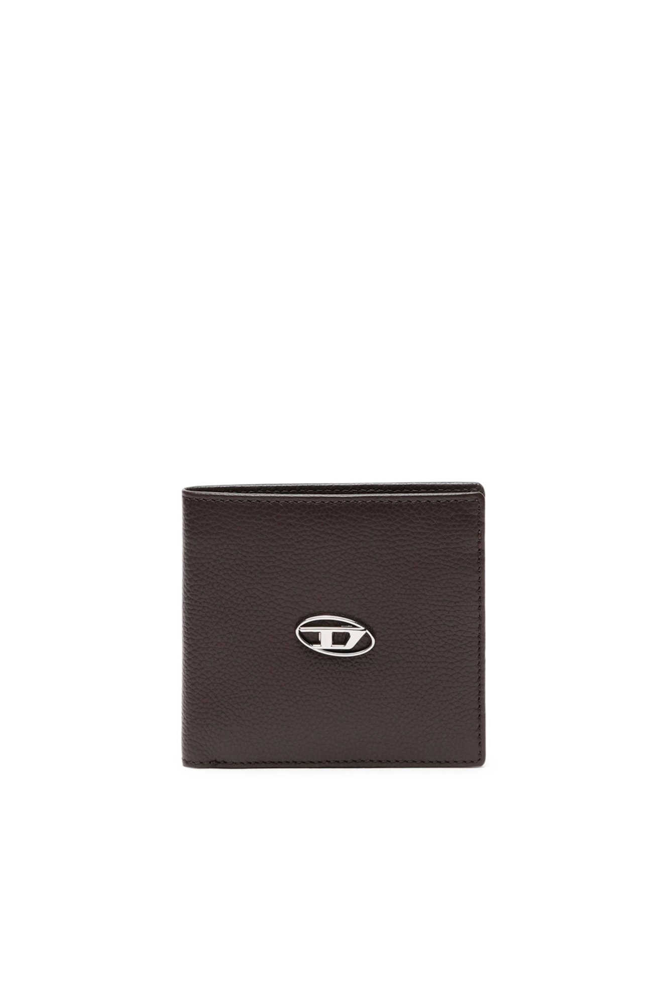 【ディーゼル/DIESEL / MEN】のメンズ カウレザー 二つ折りウォレット インテリア・キッズ・メンズ・レディースファッション・服の通販 founy(ファニー) 　ファッション　Fashion　メンズファッション　Men's Style Online　おすすめ　Recommend　ウォレット　Wallet　ギフト プレゼント　Gift Present　クール　Cool　コイン　Coin　シンプル　Simple　フラップ　Flap　ポケット　Pocket　メタル　Metal　メンズ　Mens　人気　Popularity　定番　Standard　ブラウン|ID: prp329100004468621 ipo3291000000032626906