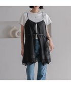 【ローリーズファーム/LOWRYS FARM】の2WAYコットンレースミニワンピース ブラック09|ID:prp329100004469763