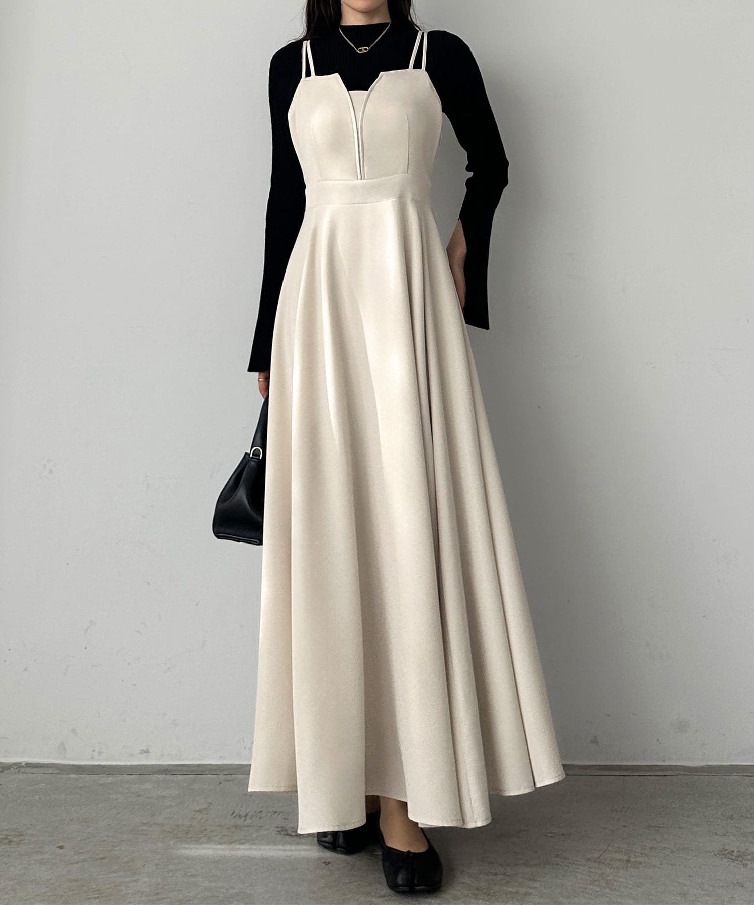 【ジュノア/JUNOAH】のLouere 選べるデザインワンピース インテリア・キッズ・メンズ・レディースファッション・服の通販 founy(ファニー) 　ファッション　Fashion　レディースファッション　WOMEN　ワンピース　Dress　マーメイド　Mermaid　アイボリー|ID: prp329100004469895 ipo3291000000031990590