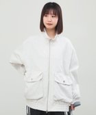 【ビームス ウイメン/BEAMS】のジャカード ナカワタ スタンドカラー ブルゾン 25SS 春 春アウター スプリングコート IVORY|ID: prp329100004470285 ipo3291000000031733885