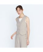 【スキャパ/SCAPA】のトリアセドライツイルベスト 人気、トレンドファッション・服の通販 founy(ファニー) ファッション Fashion レディースファッション WOMEN アウター Coat Outerwear トップス・カットソー Tops/Tshirt ベスト/ジレ Gilets/Vests エレガント 上品 Elegant シンプル Simple スタイリッシュ Stylish ベスト Vest 吸水 Water Absorption 夏 Summer 春 Spring S/S・春夏 Ss・Spring/Summer thumbnail グレージュ|ID: prp329100004470411 ipo3291000000031594972