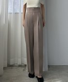 【ジュノア/JUNOAH】のLouere フロントジップパンツ 人気、トレンドファッション・服の通販 founy(ファニー) ファッション Fashion レディースファッション WOMEN パンツ Pants thumbnail ライトベージュ|ID: prp329100004470420 ipo3291000000031738596