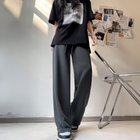 【ミニミニストア/miniministore】のスウェットパンツ イージーパンツ 韓国 人気、トレンドファッション・服の通販 founy(ファニー) ファッション Fashion レディースファッション WOMEN パンツ Pants リラックス Relax thumbnail ダークグレー|ID: prp329100004470602 ipo3291000000031993008