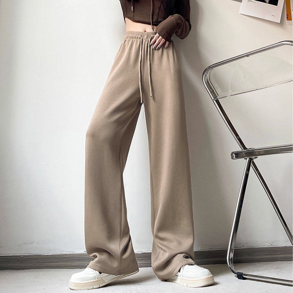 【ミニミニストア/miniministore】のスウェットパンツ イージーパンツ 韓国 インテリア・キッズ・メンズ・レディースファッション・服の通販 founy(ファニー) 　ファッション　Fashion　レディースファッション　WOMEN　パンツ　Pants　リラックス　Relax　モカベージュ|ID: prp329100004470602 ipo3291000000031993018