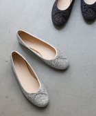 【グローバルワーク/GLOBAL WORK】の吉高由里子さん着用/らくっション撥水バレエ/135873 シルバーグリッター12|ID: prp329100004470645 ipo3291000000031953845