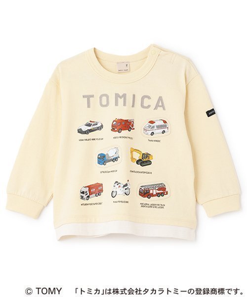 【その他のブランド/Other】の【TOMICA】車集合長袖Tシャツ インテリア・キッズ・メンズ・レディースファッション・服の通販 founy(ファニー) 　ファッション　Fashion　キッズファッション　KIDS　プリント　Print　ポケット　Pocket　長袖　Long Sleeve　黄|ID: prp329100004470944 ipo3291000000031847312