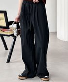 【アイモハ/aimoha】のaimoha -select-/シンプルワイドパンツ 人気、トレンドファッション・服の通販 founy(ファニー) ファッション Fashion レディースファッション WOMEN パンツ Pants おすすめ Recommend シンプル Simple スニーカー Sneakers ポケット Pocket ワイド Wide 夏 Summer 定番 Standard 春 Spring S/S・春夏 Ss・Spring/Summer thumbnail ブラック|ID: prp329100004470960 ipo3291000000031994854