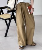 【アイモハ/aimoha】のaimoha -select-/シンプルワイドパンツ 人気、トレンドファッション・服の通販 founy(ファニー) ファッション Fashion レディースファッション WOMEN パンツ Pants おすすめ Recommend シンプル Simple スニーカー Sneakers ポケット Pocket ワイド Wide 夏 Summer 定番 Standard 春 Spring S/S・春夏 Ss・Spring/Summer thumbnail チョコ|ID: prp329100004470960 ipo3291000000031994855