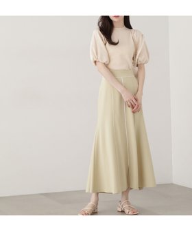 【プロポーション ボディドレッシング/PROPORTION BODY DRESSING】のフロントスリットマーメイドスカート 人気、トレンドファッション・服の通販 founy(ファニー) ファッション Fashion レディースファッション WOMEN スカート Skirt スリット Slit パイピング Piping フロント Front マーメイド Mermaid 春 Spring |ID:prp329100004471086