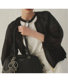 【ラ トータリテ/La TOTALITE】のカラミライトブルゾン 人気、トレンドファッション・服の通販 founy(ファニー) ファッション Fashion レディースファッション WOMEN アウター Coat Outerwear ブルゾン Blouson/Jackets 2025年 2025 2025春夏・S/S Ss,Spring/Summer,2025 おすすめ Recommend シアー Sheer スポーティ Sporty ドローコード Draw Cord フェミニン Feminine ブルゾン Blouson エレガント 上品 Elegant 旅行 Travel |ID:prp329100004471153