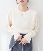 【ナチュラルクチュール/natural couture】のキャンディスリーブプリーツブラウス オフホワイト|ID: prp329100004471358 ipo3291000000031970346