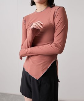 【ナージー/NERGY】の【speedo】ステイフィットUVスキンTシャツ 人気、トレンドファッション・服の通販 founy(ファニー) ファッション Fashion レディースファッション WOMEN トップス・カットソー Tops/Tshirt シャツ/ブラウス Shirts/Blouses ロング / Tシャツ T-Shirts ギャザー Gather 軽量 Lightweight スイムウエア Swim Wear ストレッチ Stretch 水着 Swimsuit |ID:prp329100004471445