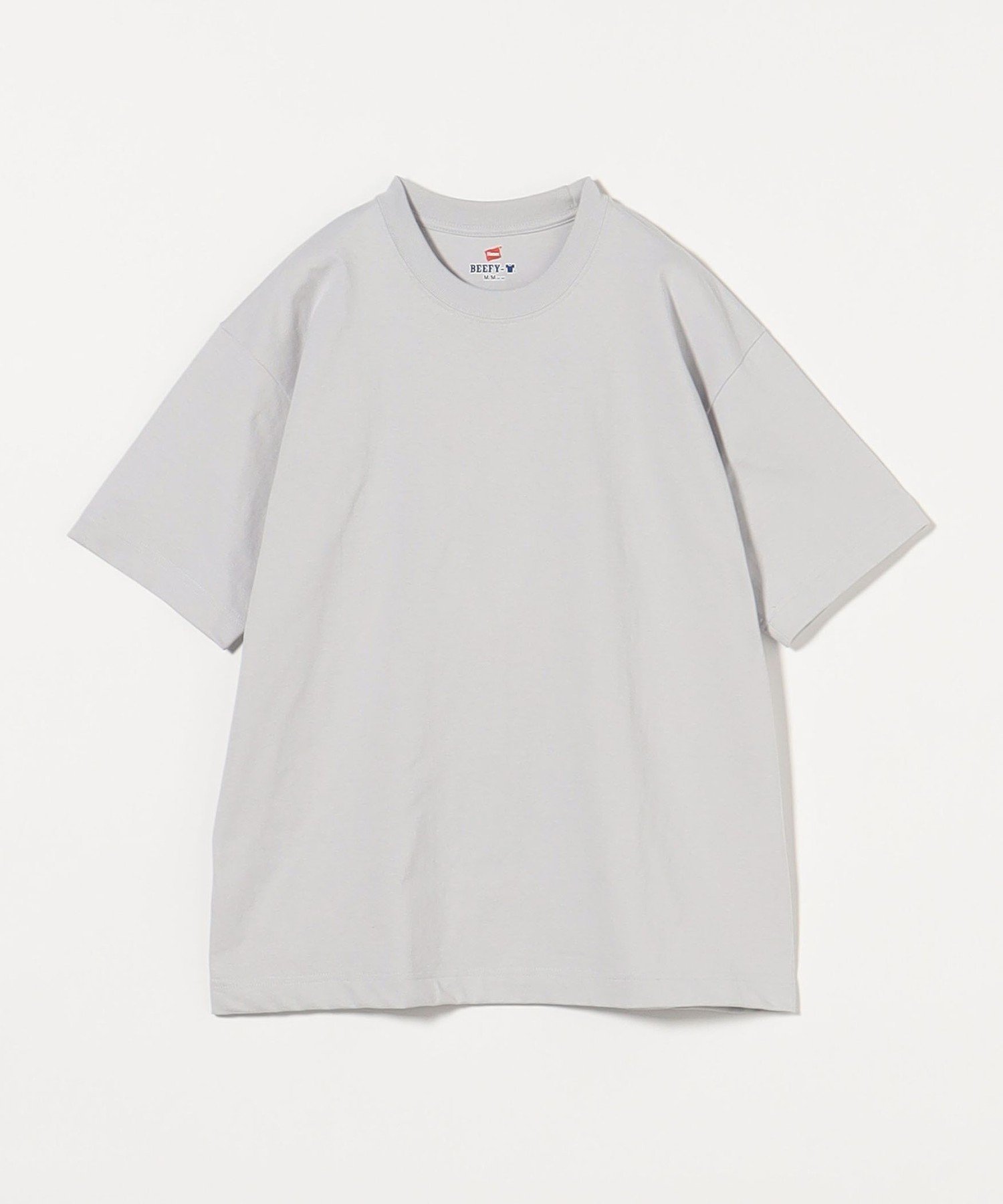 【ビューティ&ユース ユナイテッドアローズ/BEAUTY&YOUTH / UNITED ARROWS / MEN】の【別注】 Hanes ビーフィー Tシャツ インテリア・キッズ・メンズ・レディースファッション・服の通販 founy(ファニー) 　ファッション　Fashion　メンズファッション　Fashion for Men　ショルダー　Shoulder, Shoulder Strap　シンプル　Simple, Minimal　定番　Standard, Basic Item　人気　Popular, Best Seller　パターン　Pattern, Design Print　フラット　Flat, Flat Shoes　プリント　Print, Printed Pattern　別注　Limited Edition, Custom Order　モダン　Modern, Contemporary　ワイド　Wide, Wide Fit　おすすめ　Recommended / Our Picks　LT.GRAY|ID: prp329100004471633 ipo3291000000032764352
