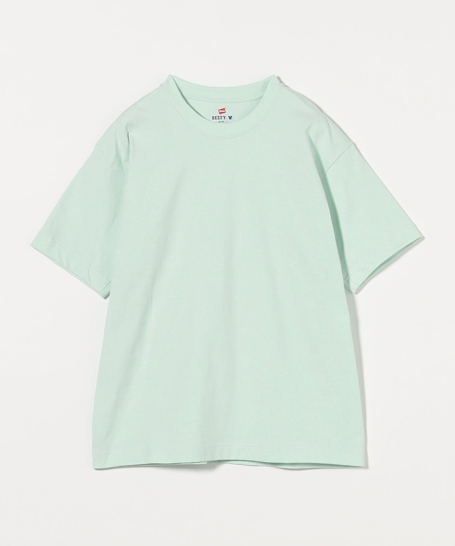 【ビューティ&ユース ユナイテッドアローズ/BEAUTY&YOUTH / UNITED ARROWS / MEN】の【別注】 Hanes ビーフィー Tシャツ インテリア・キッズ・メンズ・レディースファッション・服の通販 founy(ファニー) 　ファッション　Fashion　メンズファッション　Fashion for Men　ショルダー　Shoulder, Shoulder Strap　シンプル　Simple, Minimal　定番　Standard, Basic Item　人気　Popular, Best Seller　パターン　Pattern, Design Print　フラット　Flat, Flat Shoes　プリント　Print, Printed Pattern　別注　Limited Edition, Custom Order　モダン　Modern, Contemporary　ワイド　Wide, Wide Fit　おすすめ　Recommended / Our Picks　LIME|ID: prp329100004471633 ipo3291000000032764354