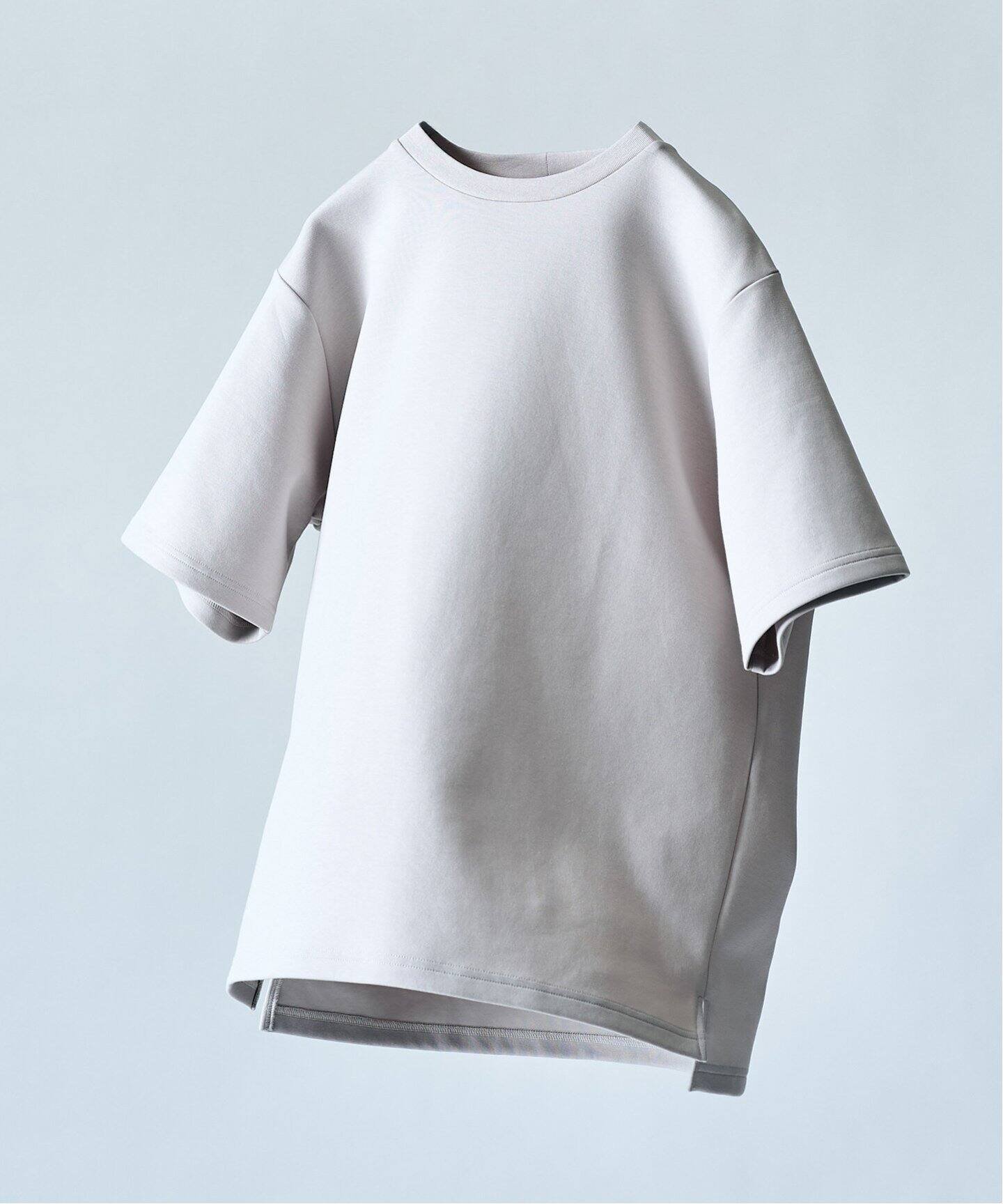 【フォーワンセブン エディフィス/417 EDIFICE】のWEB限定 接触冷感 速乾 アンチピリング utility EVERYDAY Tシャツ インテリア・キッズ・メンズ・レディースファッション・服の通販 founy(ファニー) 　ファッション　Fashion　レディースファッション　WOMEN　トップス・カットソー　Tops/Tshirt　シャツ/ブラウス　Shirts/Blouses　ロング / Tシャツ　T-Shirts　グレーA|ID: prp329100004471803 ipo3291000000032319834