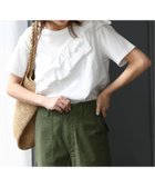 【ジャーナルスタンダード レリューム/JOURNAL STANDARD relume】の《追加》アシンメトリーフリルTEE 人気、トレンドファッション・服の通販 founy(ファニー) ファッション Fashion レディースファッション WOMEN 2025年 2025 2025春夏・S/S Ss,Spring/Summer,2025 thumbnail ホワイト|ID: prp329100004471811 ipo3291000000032518128