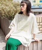 【ニコアンド/niko and】のフェードロゴチュニックTシャツ オフ11|ID: prp329100004472037 ipo3291000000031957061