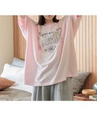 【ニコアンド/niko and】のフェードロゴチュニックTシャツ ピンク20|ID: prp329100004472037 ipo3291000000031957064
