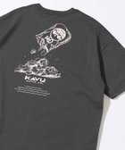 【フリークスストア/FREAK'S STORE】の限定展開 KAVU×FREAK S STORE 別注/カブ- ビッグシルエット バックプリントTシャツ 25SS チャコールグレー|ID: prp329100004472045 ipo3291000000032677950