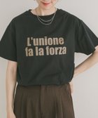 【アイテムズアーバンリサーチ/ITEMS URBAN RESEARCH】のロゴハンソデTシャツ 人気、トレンドファッション・服の通販 founy(ファニー) ファッション Fashion レディースファッション Fashion for Women トップス・カットソー Cut & Sew Tops シャツ・ブラウス・オフィスカジュアル Elegant Blouses & Button-Ups ロングTシャツ・Tシャツ Longline T-Shirts & Tees 2025年 2025 2025春夏・S/S Spring/Summer 2025 SS25 半袖 Short Sleeve, Half Sleeve 夏 Summer S/S・春夏 SS, Spring/Summer, Warm Season thumbnail D.NVY|ID: prp329100004472118 ipo3291000000033544133