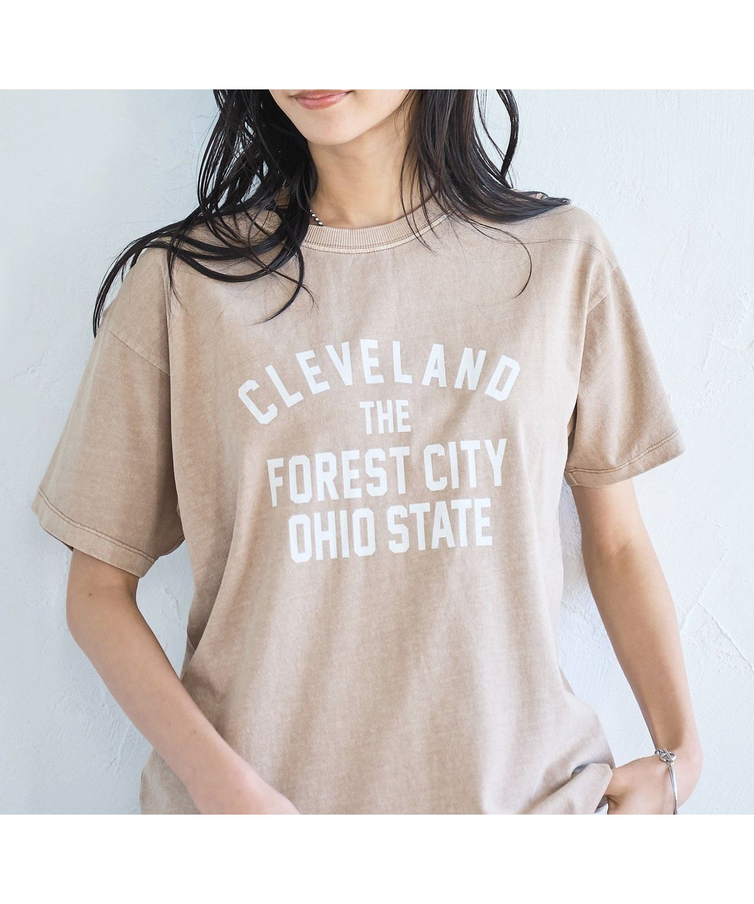 【コーエン/COEN】のピグメントロゴアソートコンパクトTシャツ インテリア・キッズ・メンズ・レディースファッション・服の通販 founy(ファニー) 　ファッション　Fashion　レディースファッション　Fashion for Women　トップス・カットソー　Cut & Sew Tops　シャツ・ブラウス・オフィスカジュアル　Elegant Blouses & Button-Ups　ロングTシャツ・Tシャツ　Longline T-Shirts & Tees　おすすめ　Recommended / Our Picks　カットソー　Cut and Sewn Top　コンパクト　Compact, Small Size　シンプル　Simple, Minimal　フォルム　Silhouette, Form　プリント　Print, Printed Pattern　ワイド　Wide, Wide Fit　BEIGE|ID: prp329100004472185 ipo3291000000033504997