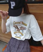 【コーナーズ/CORNERS】のイーグルプリントTシャツ 人気、トレンドファッション・服の通販 founy(ファニー) ファッション Fashion レディースファッション WOMEN トップス・カットソー Tops/Tshirt シャツ/ブラウス Shirts/Blouses ロング / Tシャツ T-Shirts イラスト Illustration インナー Inner ウェーブ Wave カーディガン Cardigan 今季 This Season サロペット Overalls シンプル Simple ジャケット Jacket スラックス Slacks チェック Check デニム Denim パターン Pattern ビッグ Big フロント Front プリント Print ボトム Bottom レース Race 2023春夏・S/S Ss,Spring/Summer,2023 2023年 2023 thumbnail イーグルホワイト|ID: prp329100004472430 ipo3291000000031445962
